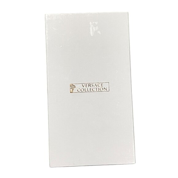 Versace Zip Around Black Leather Wallet Like New - Picture 9 of 12